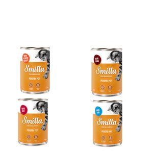 Smilla drůbeží konzerva 24 x 400 g - míchané balení (4 druhy)