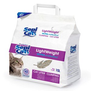 Sepicat LightWeight Ultra Antibakteriální stelivo pro kočky - 10 L