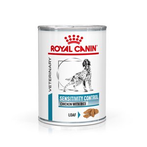 Royal Canin Veterinary Canine Sensitivity Control kuřecí s rýží - 12 x 410 g