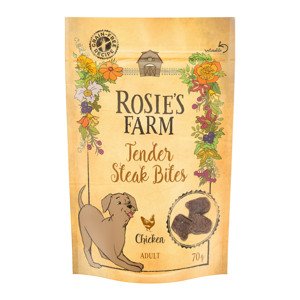 Rosie's Farm Snacks "Tender Steak Bites" kuřecí - 70 g