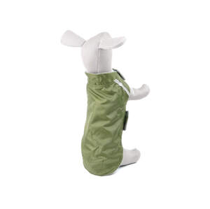 Vsepropejska Icy zimní bunda pro psa s reflexními prvky Barva: Zelená, Délka zad (cm): 28, Obvod hrudníku: 30 - 52 cm