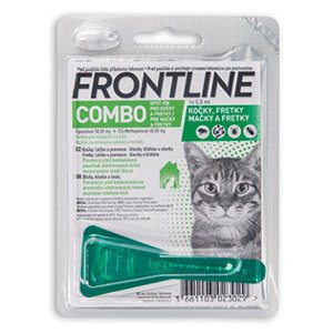 Antiparazitní spot-on FRONTLINE COMBO pro kočky - pro kočky