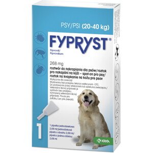 Antiparazitní spot-on FYPRYST pro psy - L (20-40kg)