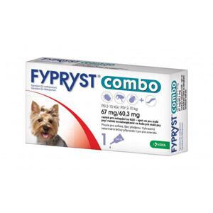 Antiparazitní spot-on FYPRYST COMBO pro psy - 2 - 10kg  - S